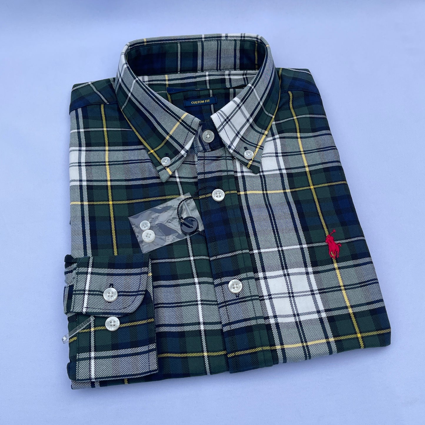 Men's Custom Fit Oxford Long Sleeve -PRL 0119