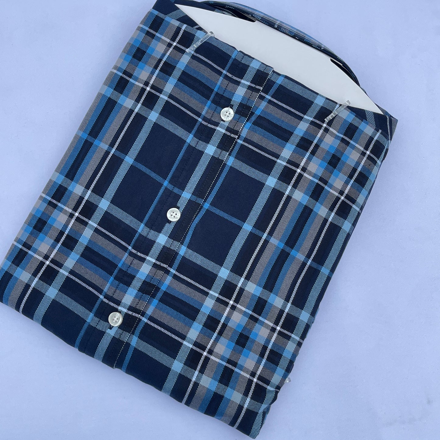 Men's Custom Fit Oxford Long Sleeve -PRL 0112