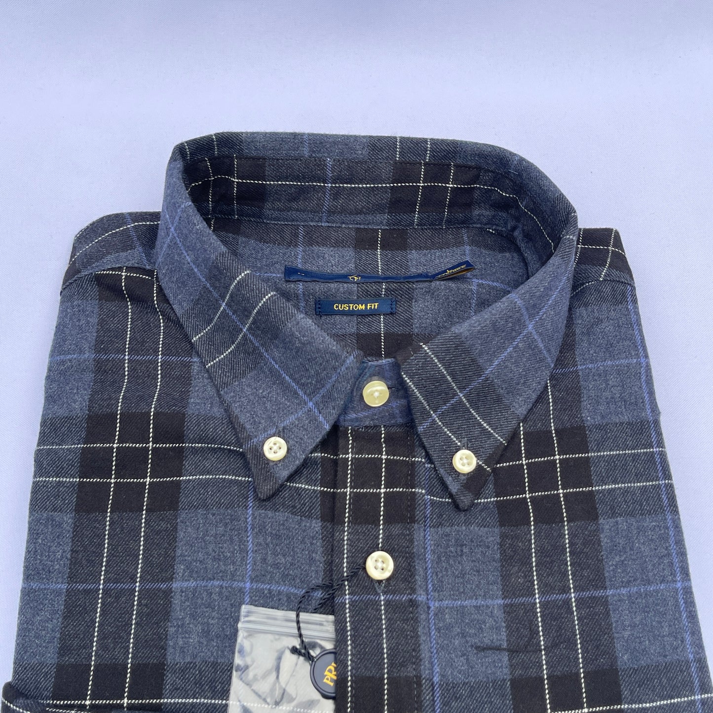 Men's Custom Fit Oxford Long Sleeve -PRL 0109