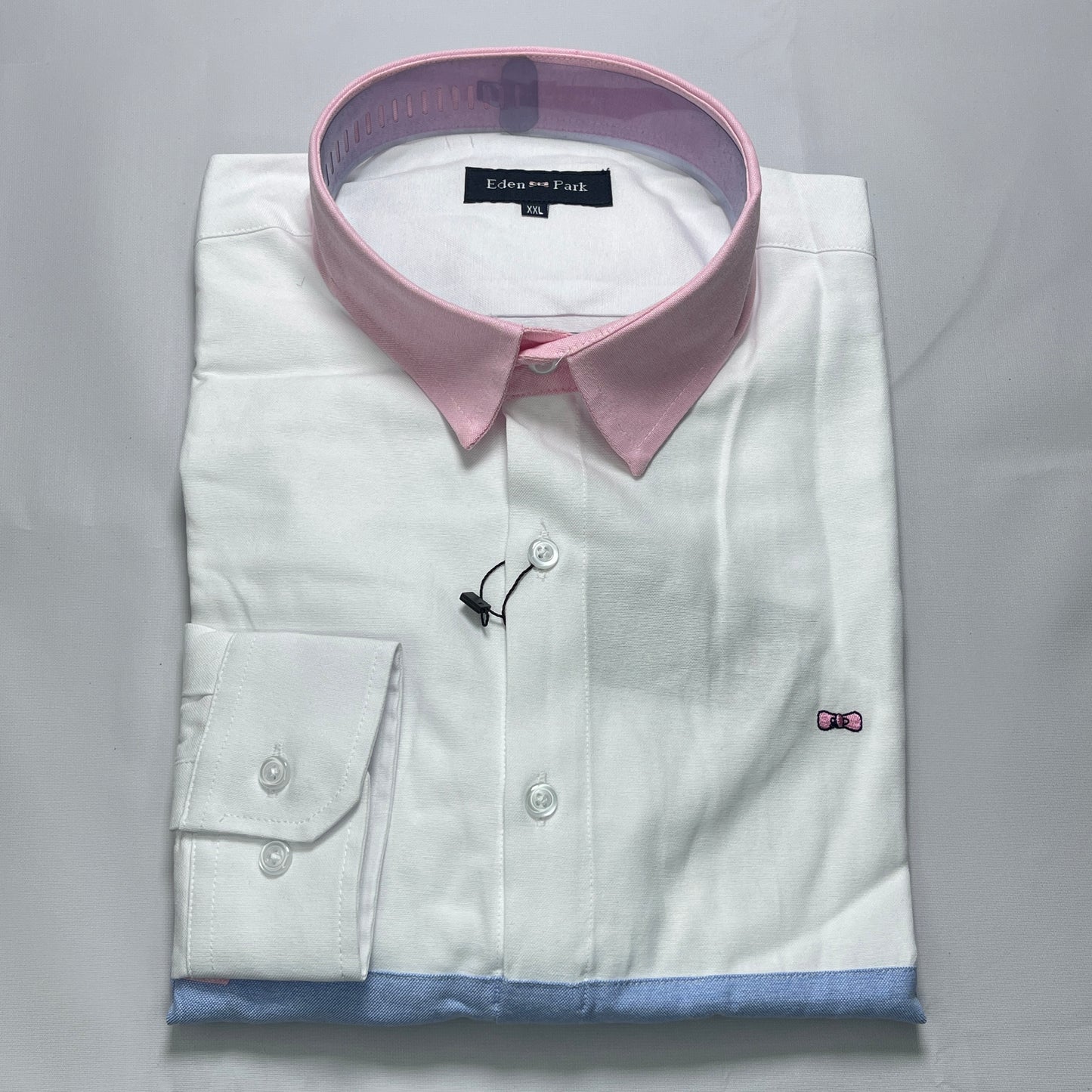 Eden Park White Classic Oxford Long Sleeve