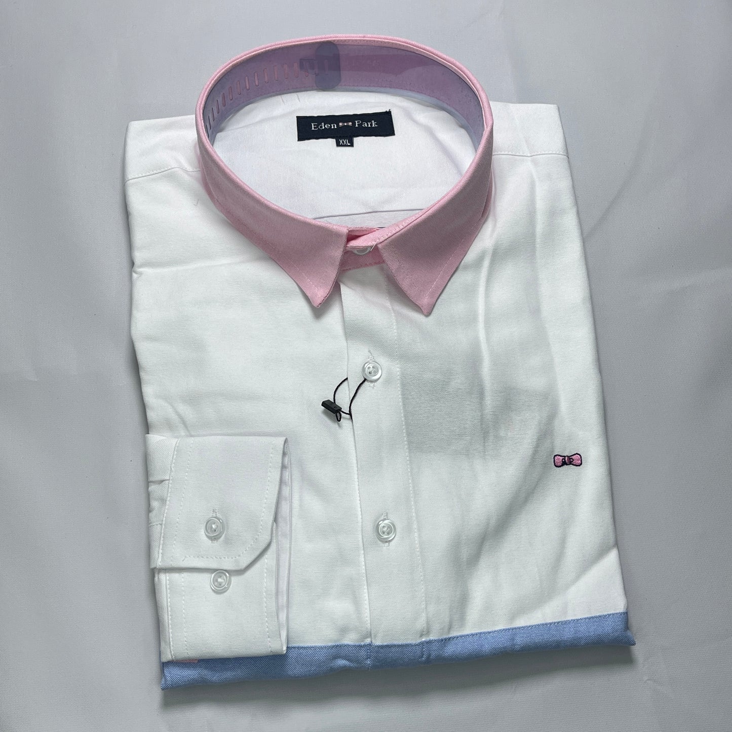 Eden Park White Classic Oxford Long Sleeve