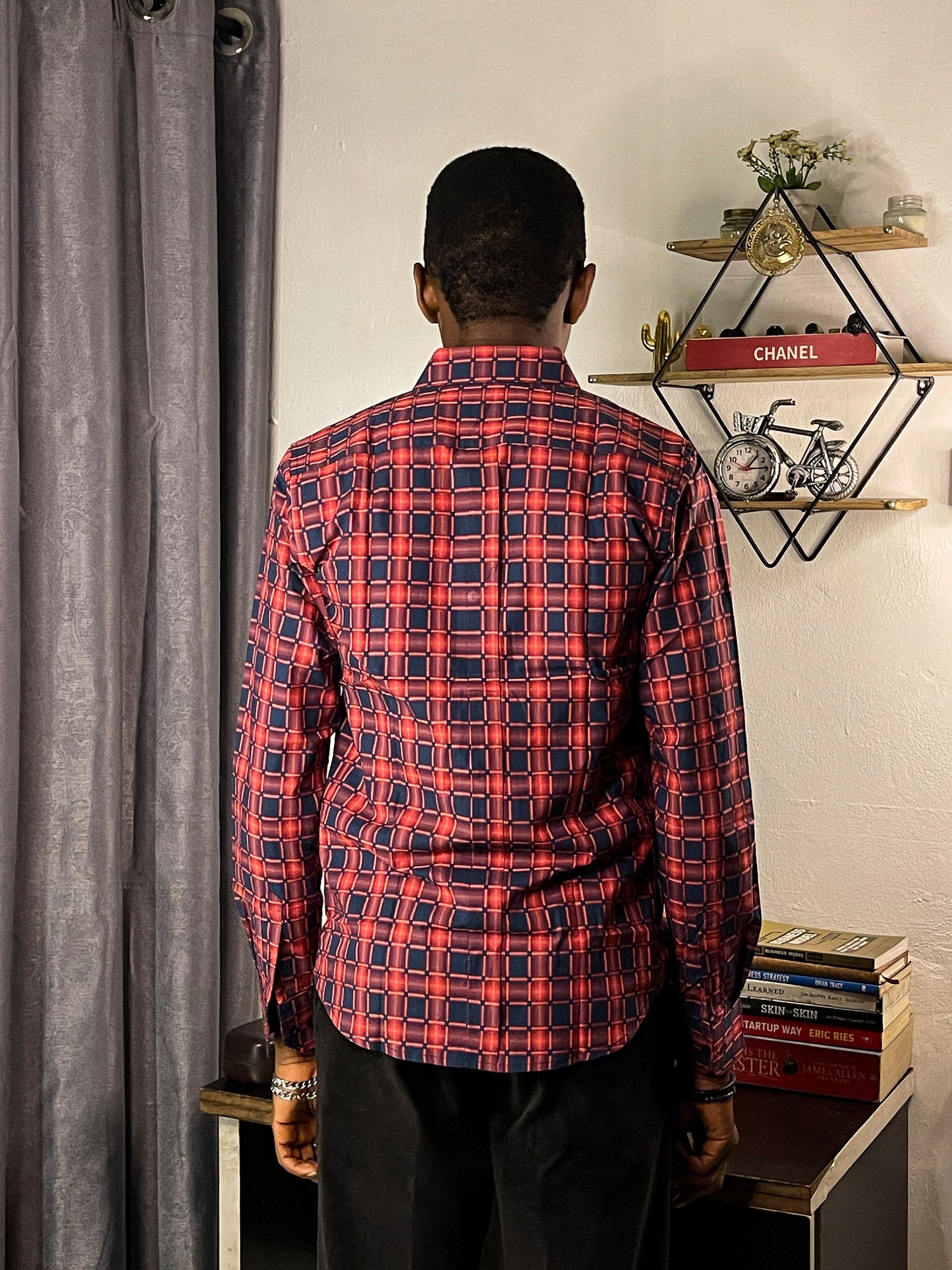 Men's Custom Slim Fit Oxford Long Sleeve -THL 201