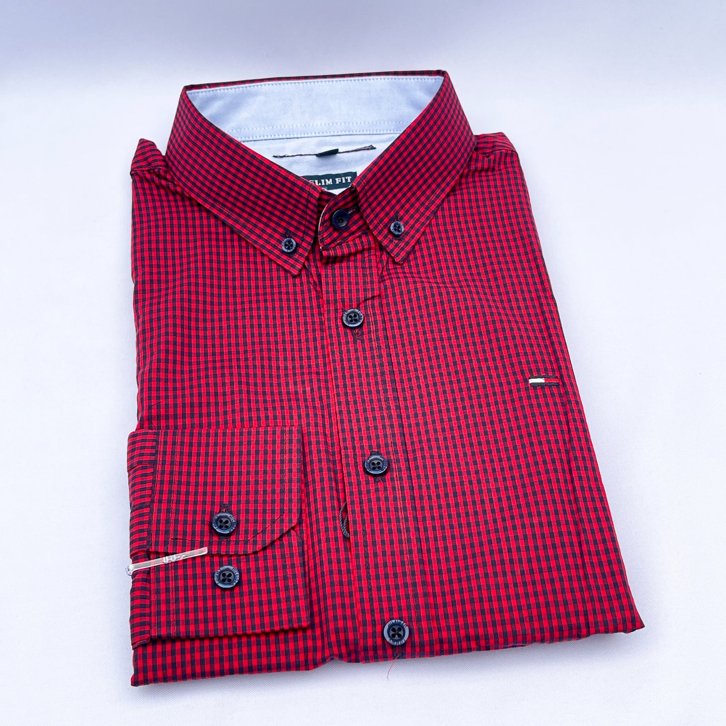 Men's Custom Slim Fit Oxford Long Sleeve -THL 207