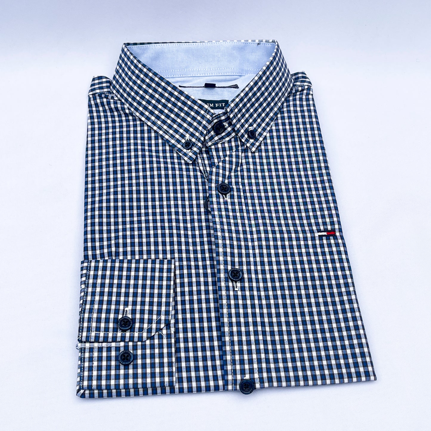 Men's Custom Slim Fit Oxford Long Sleeve -THL 217