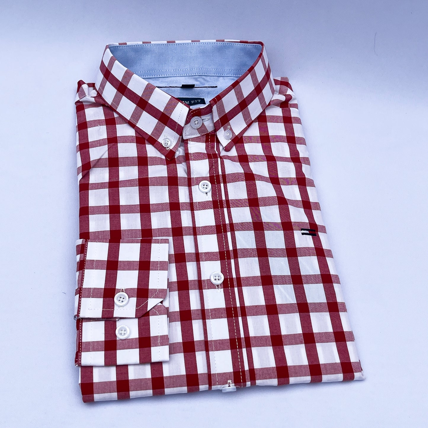 Men's Custom Slim Fit Oxford Long Sleeve -THL 203