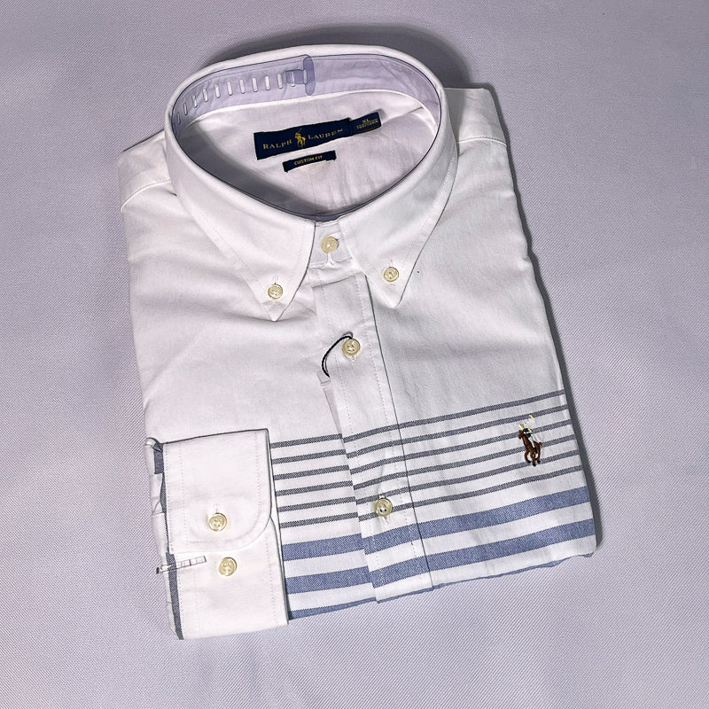 Men Custom Oxford Fit Long Sleeve- RL10