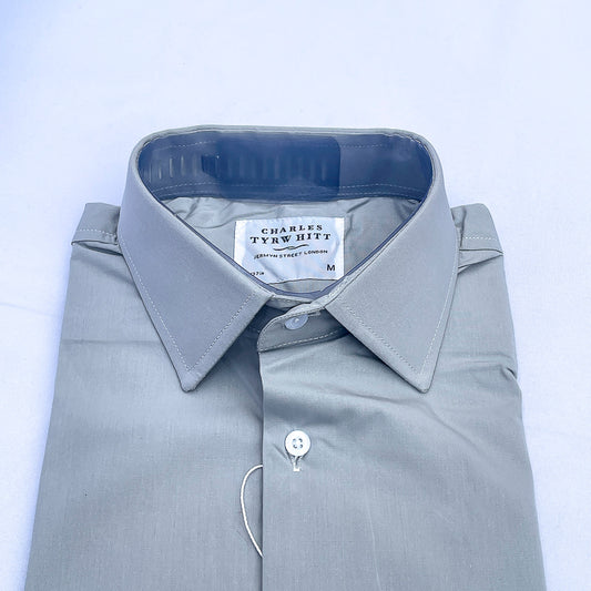 Men's Custom Fit Gray Long Sleeve CT042