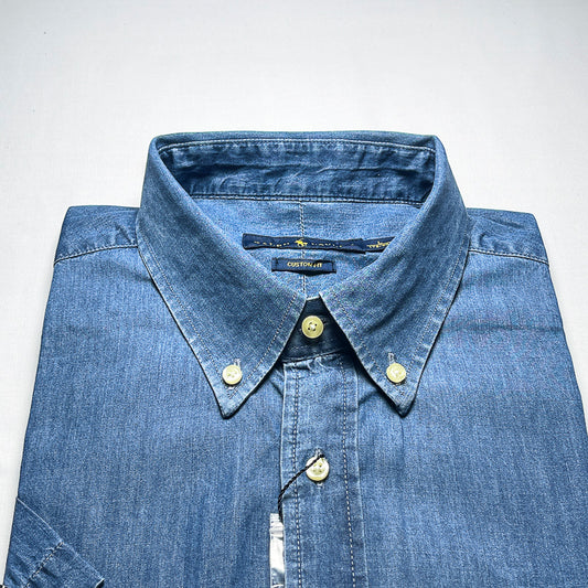 Men's Custom Denim Short Sleeve- RLD 008