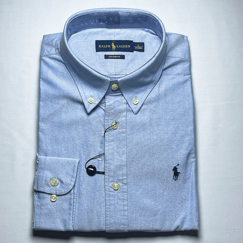 Men's Custom Fit Blue Long Sleeve -PRL500