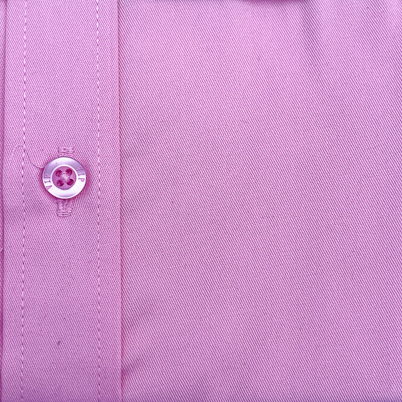 Men Custom Fit Pink Long Sleeve- PM82