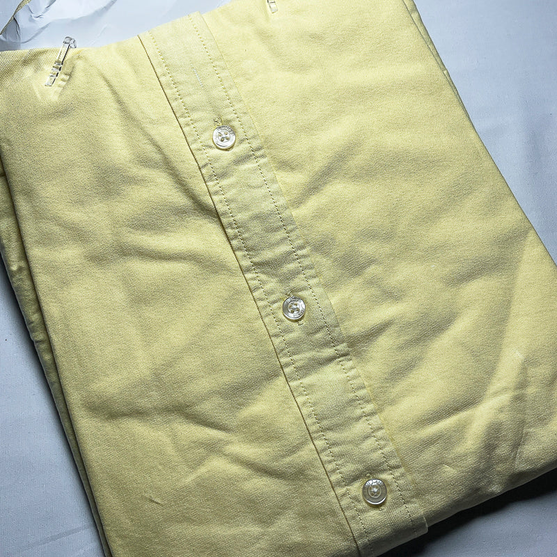 Men's Custom Fit Yellow Long Sleeve -PRL508