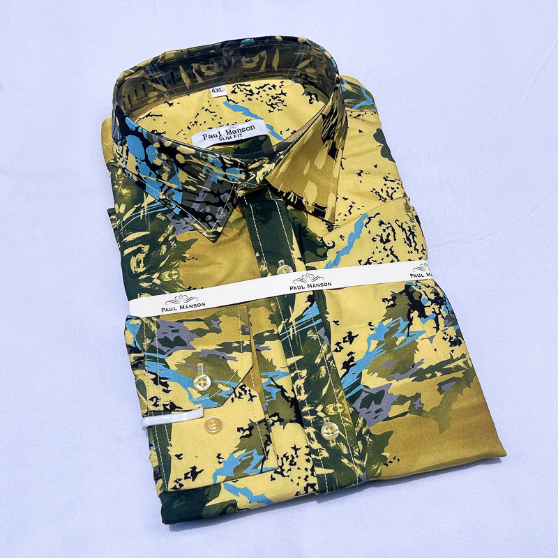 Men Custom Fit Long Sleeve- PM045