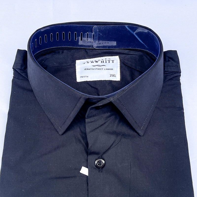 Men's Custom Fit Black Long Sleeve CT053