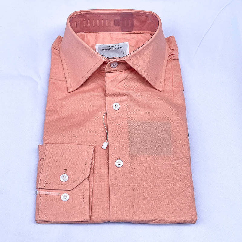Men's Custom Fit Peach Long Sleeve CT055