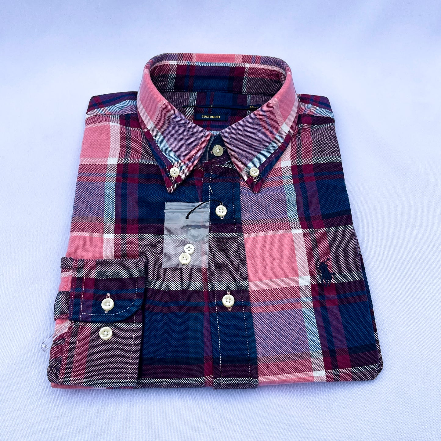 Men's Custom Fit Oxford Long Sleeve -PRL 0110