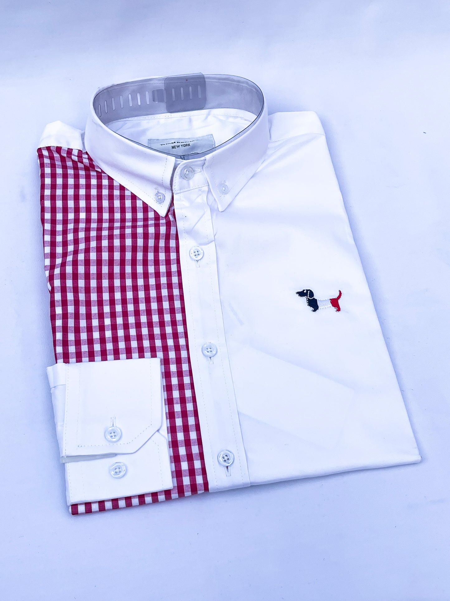 Men's Custom Fit Long Sleeve Oxford Shirt -TB005