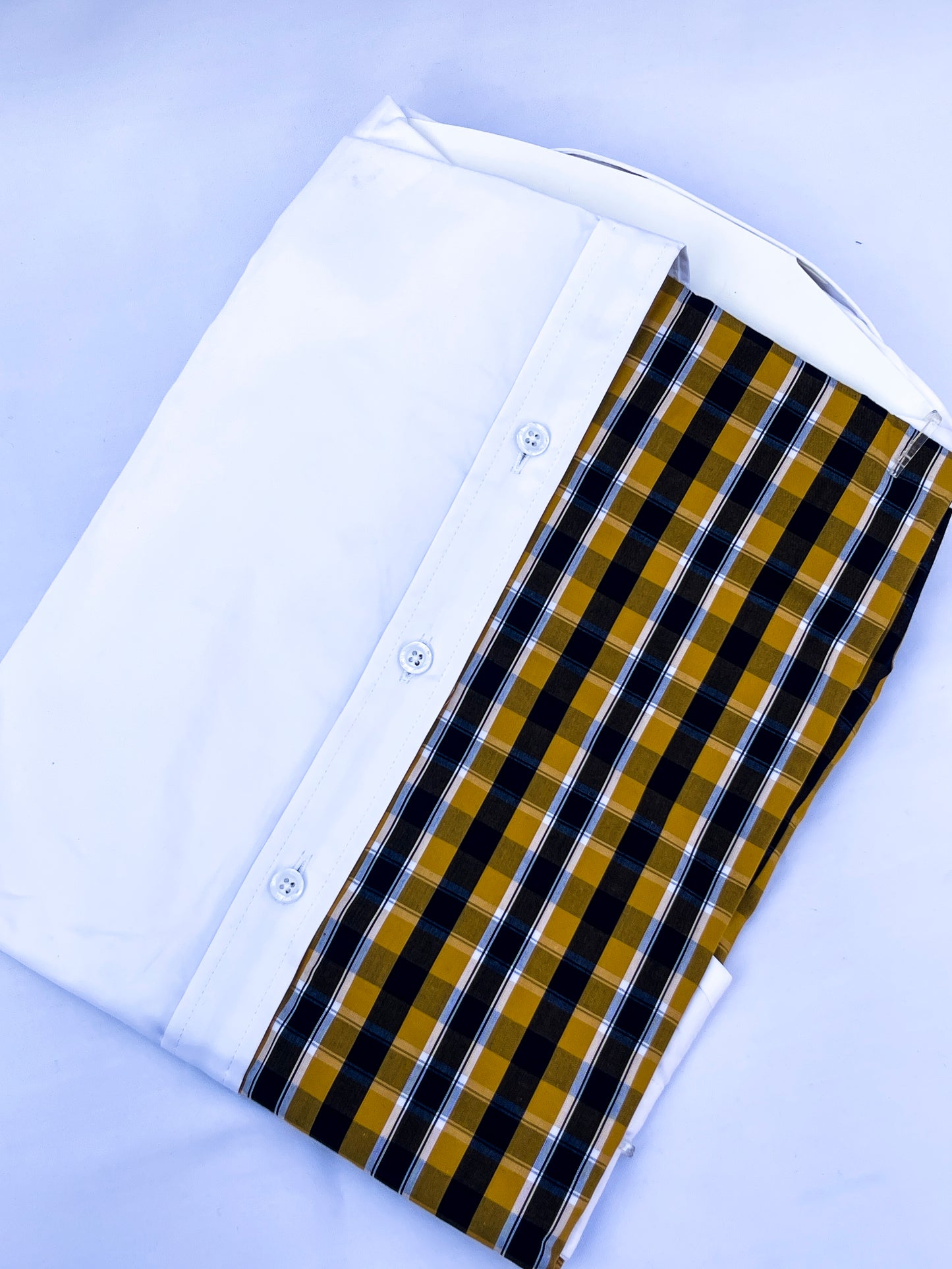 Men's Custom Fit Long Sleeve Oxford Shirt -TB012