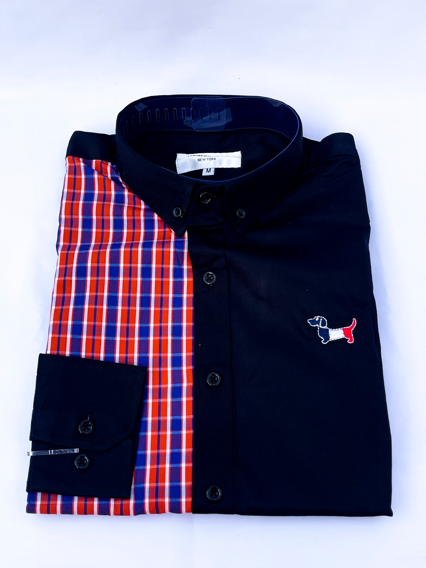 Men's Custom Fit Long Sleeve Oxford Shirt -TB017