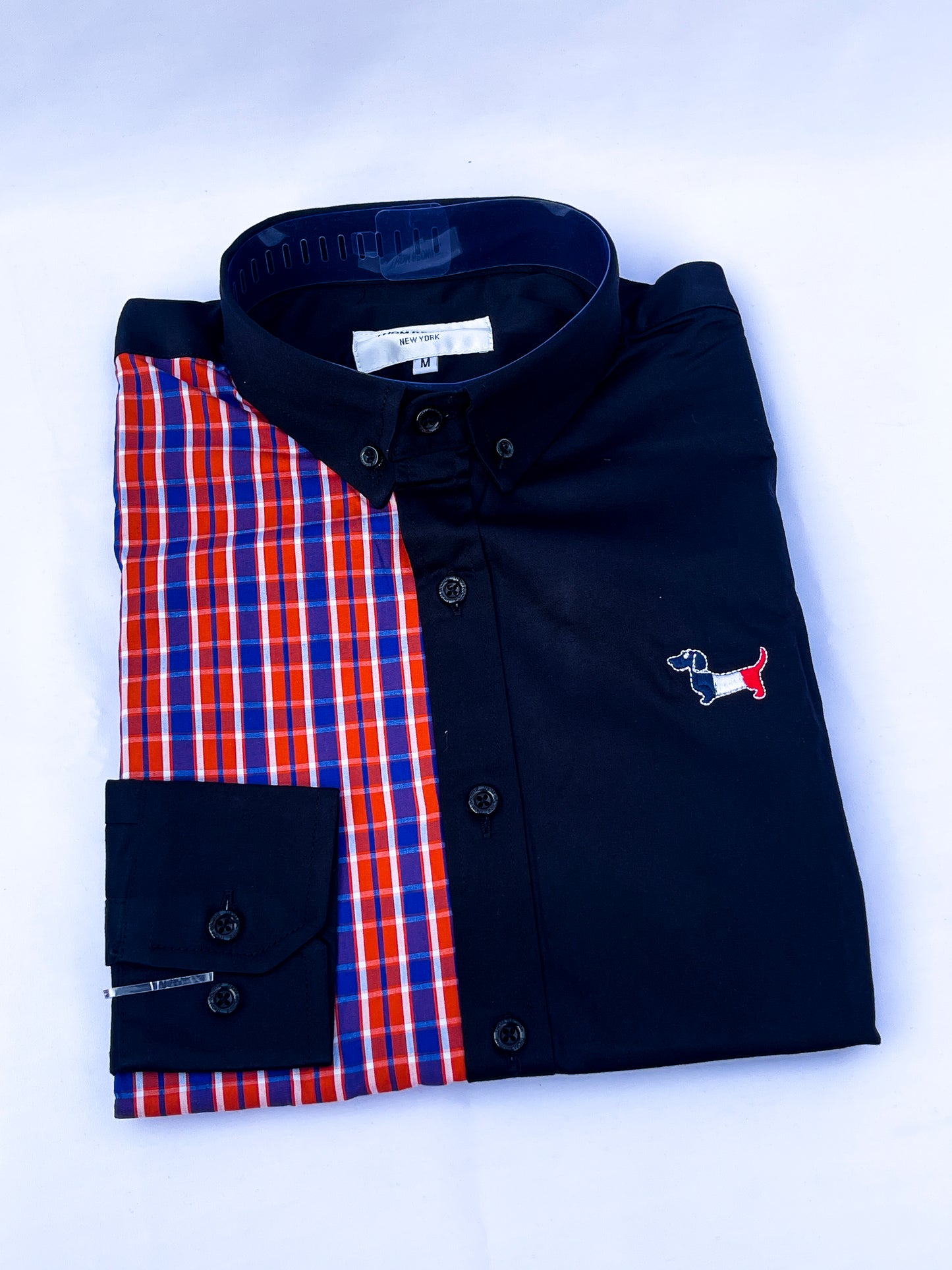 Men's Custom Fit Long Sleeve Oxford Shirt -TB017