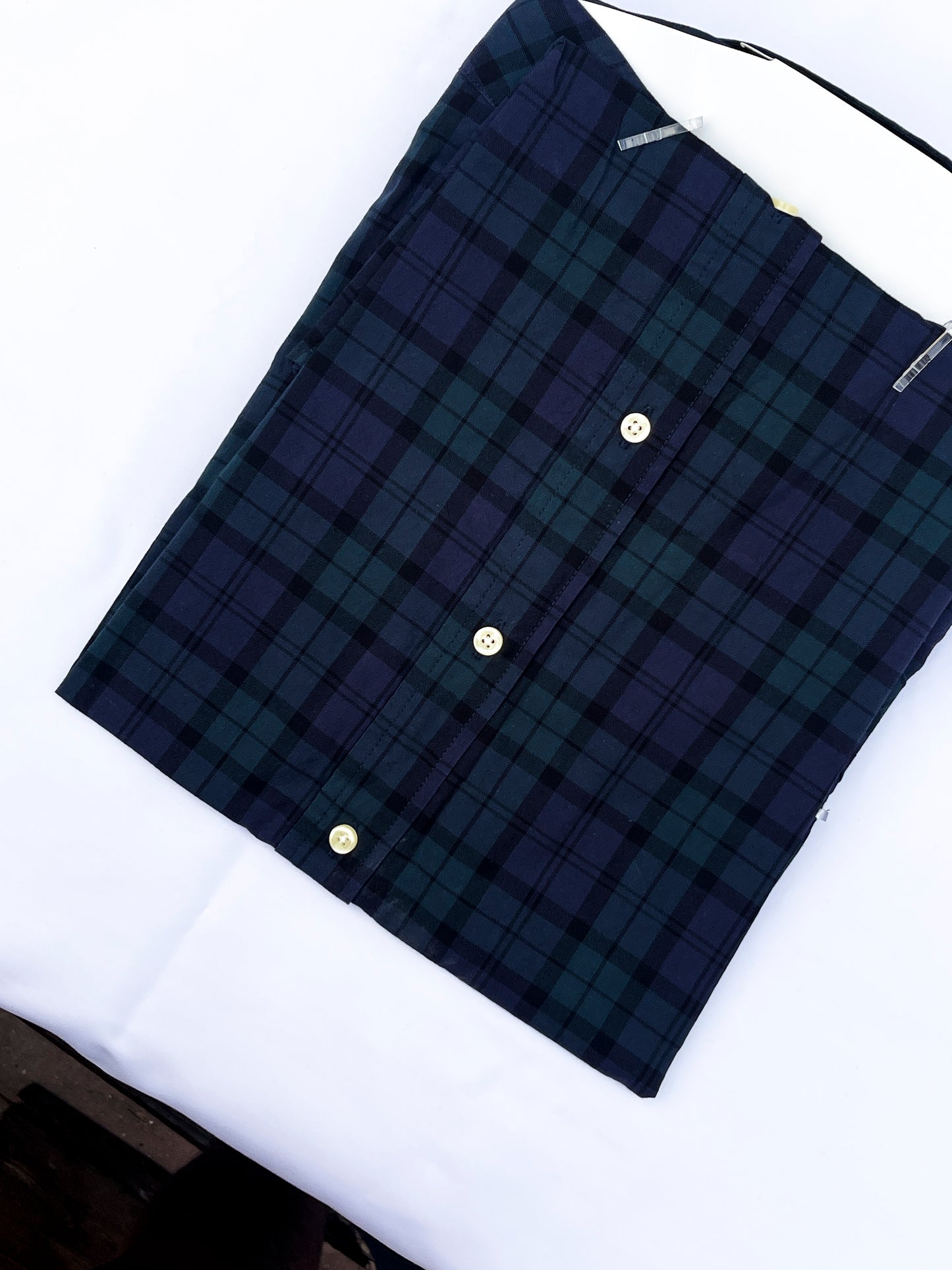 Men's Custom Fit Oxford Short Sleeve -PRL003