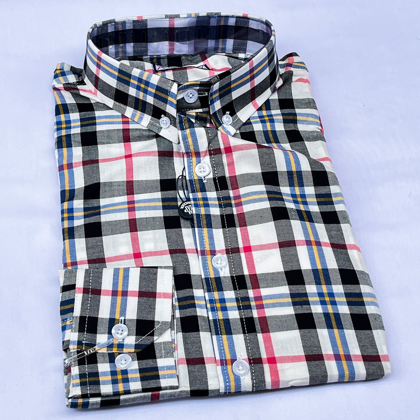 Men’s Custom Fit G053 Checked Shirt