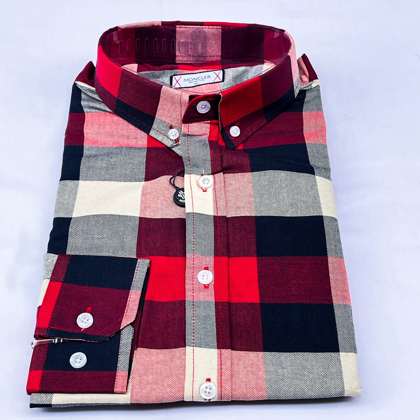 Men’s Custom Fit T06 Checked Shirt