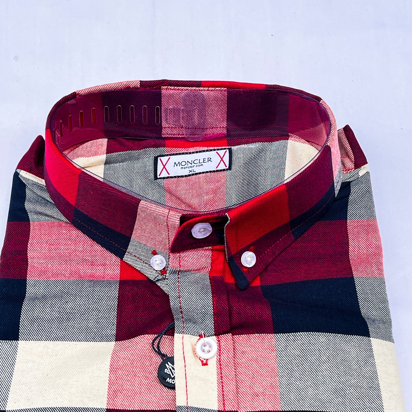 Men’s Custom Fit T06 Checked Shirt