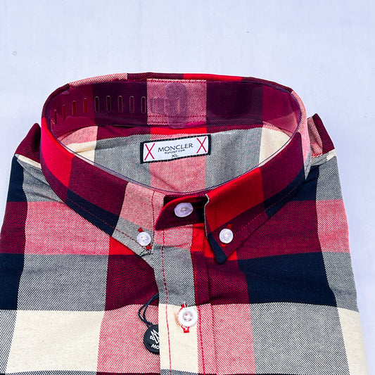 Men’s Custom Fit T06 Checked Shirt