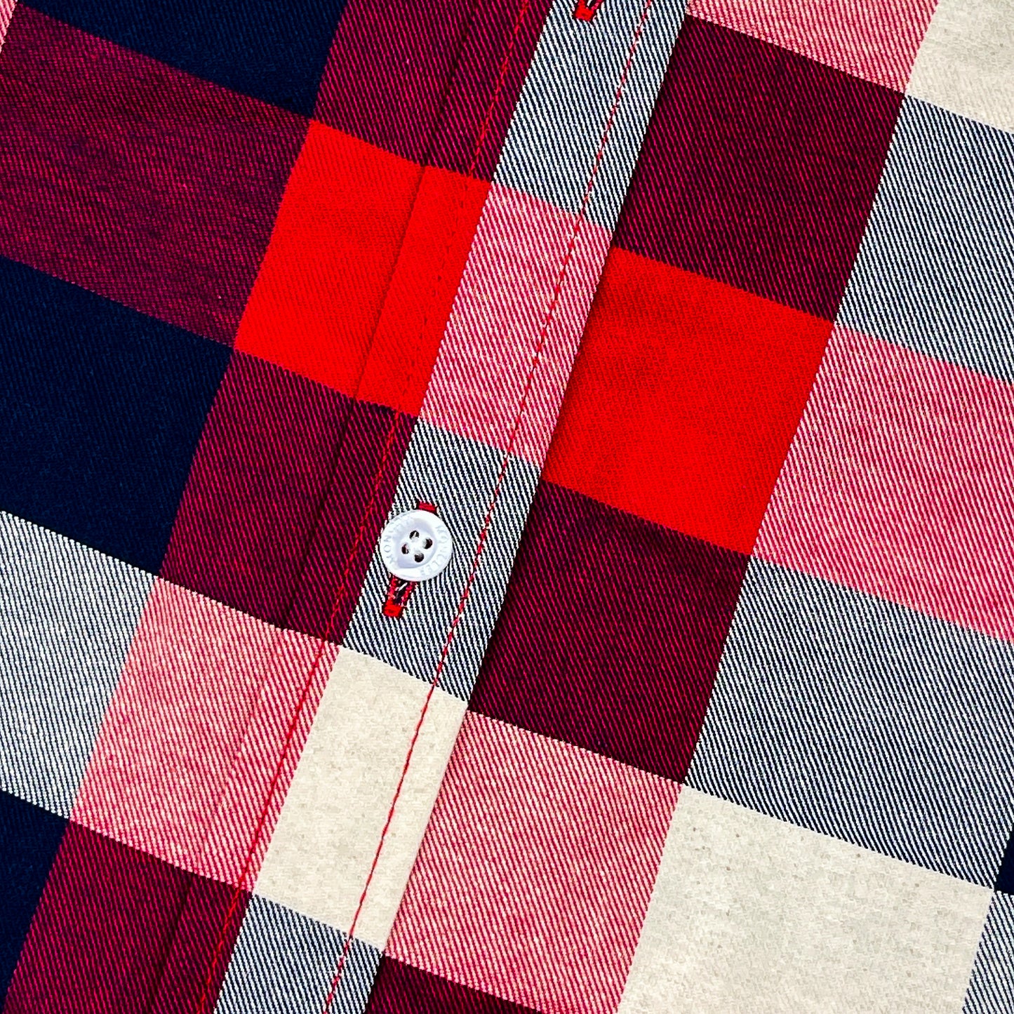 Men’s Custom Fit T06 Checked Shirt