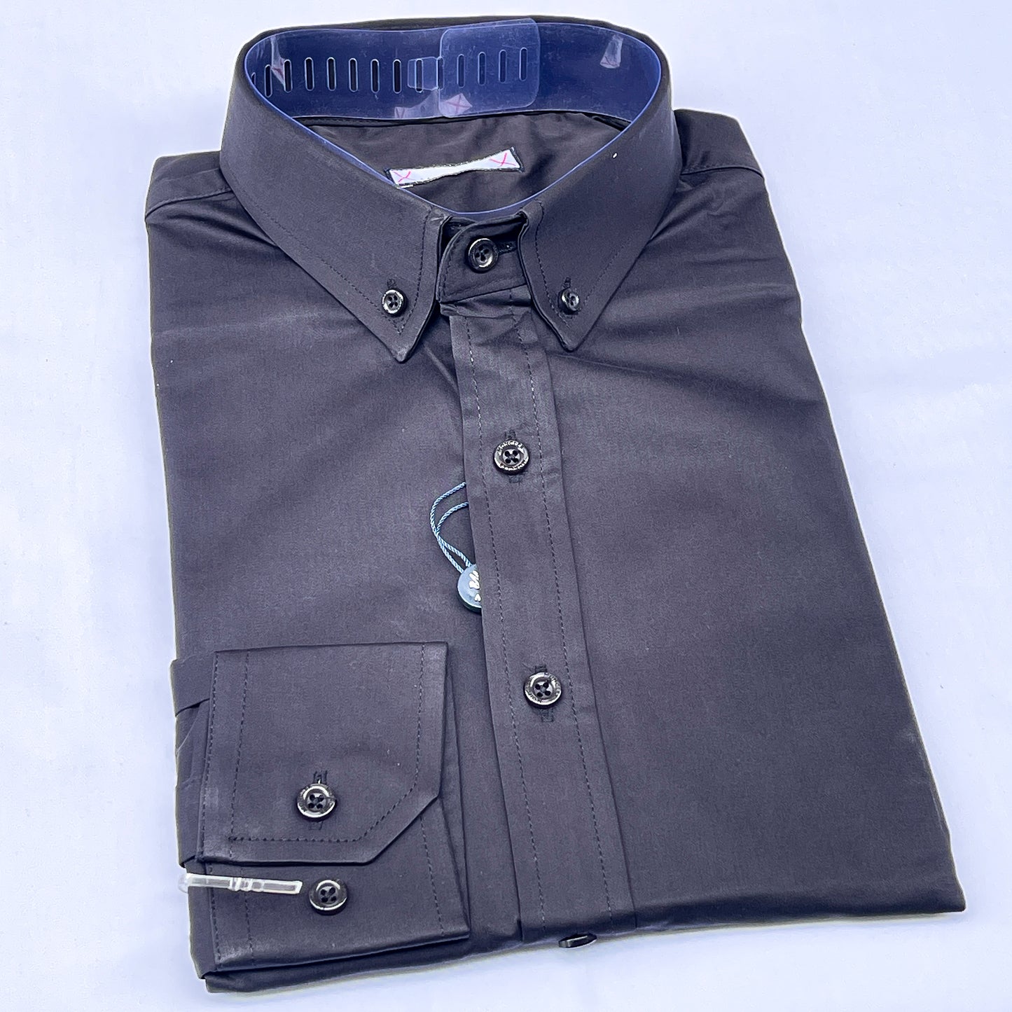 Men’s Custom Fit Electric Black Shirt