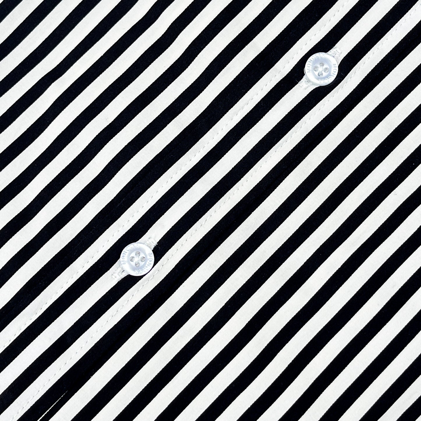 Men’s Custom Fit Black Striped Shirt W02