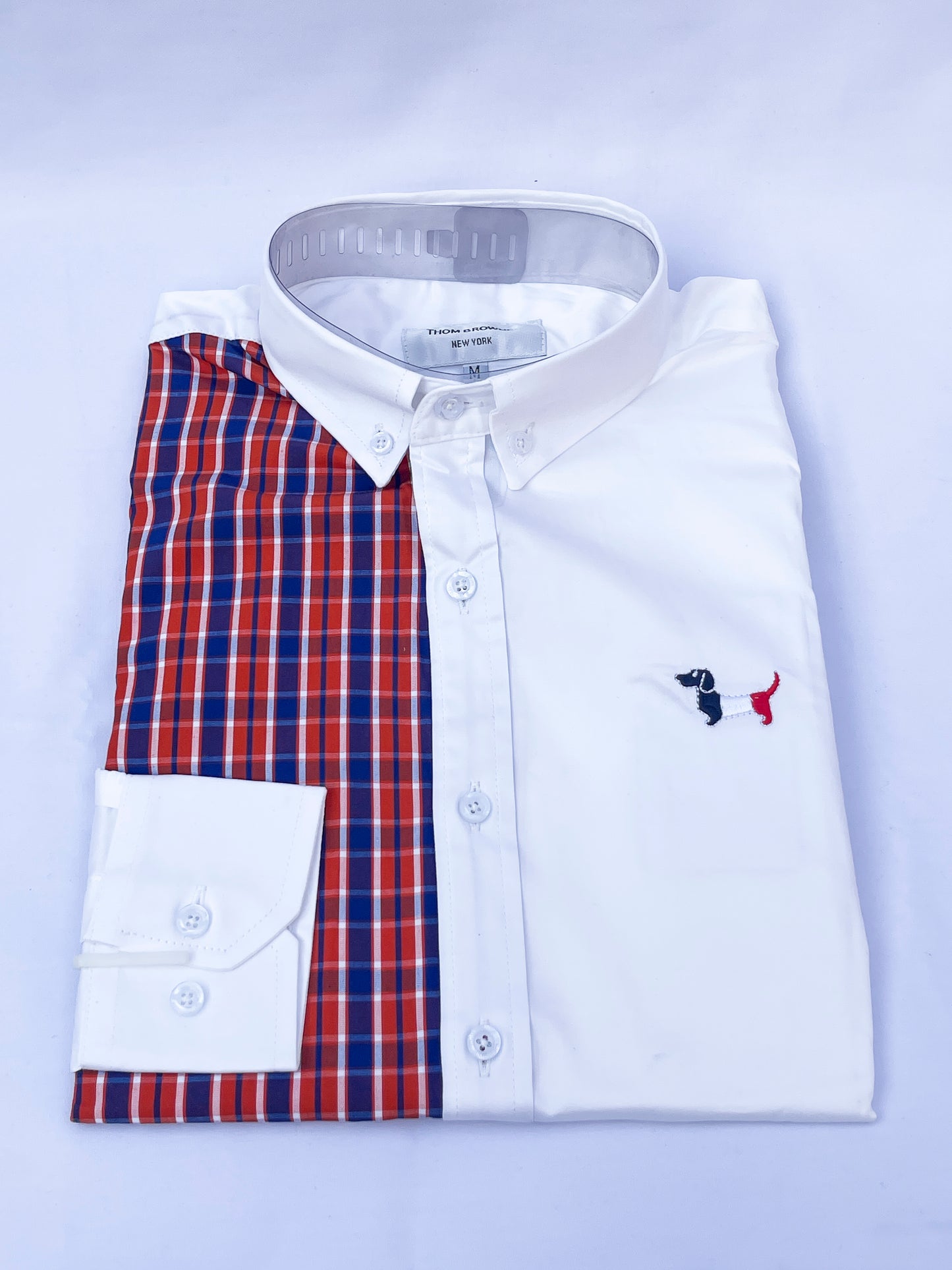 Men's Custom Fit Long Sleeve Oxford Shirt -TB013