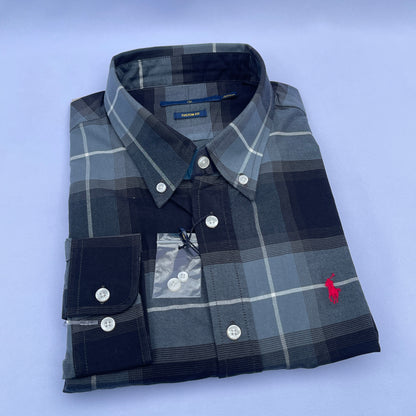 Men's Custom Fit Oxford Long Sleeve -PRL 0116