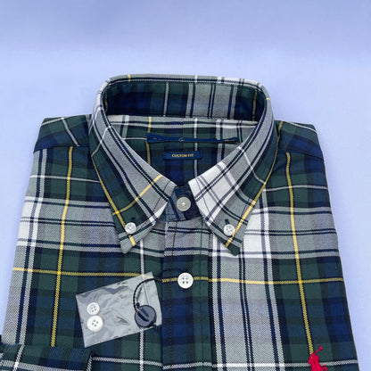 Men's Custom Fit Oxford Long Sleeve -PRL 0119