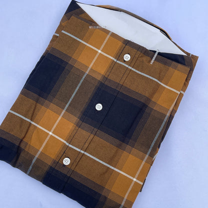 Men's Custom Fit Oxford Long Sleeve -PRL 0102