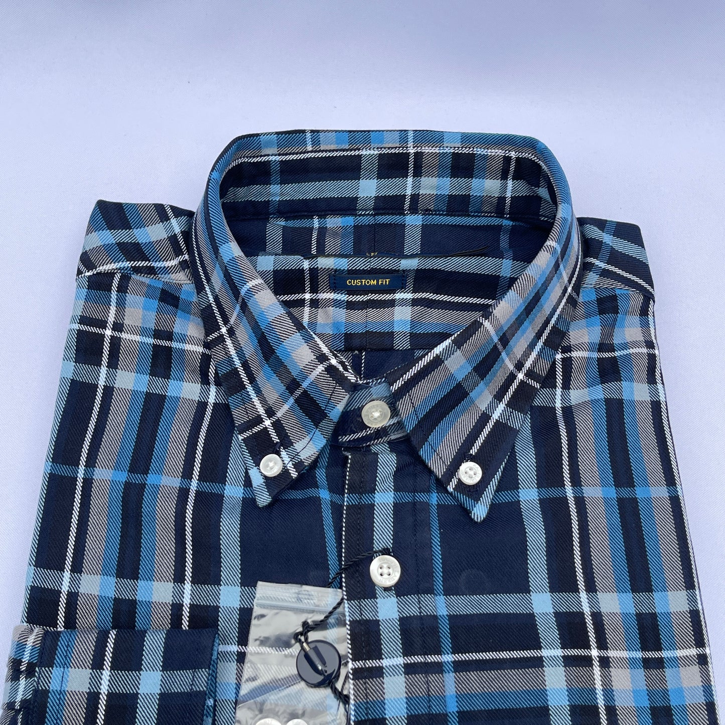 Men's Custom Fit Oxford Long Sleeve -PRL 0112