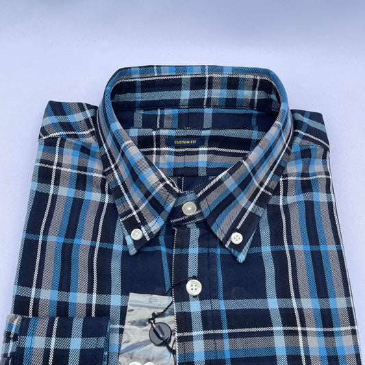 Men's Custom Fit Oxford Long Sleeve -PRL 0112