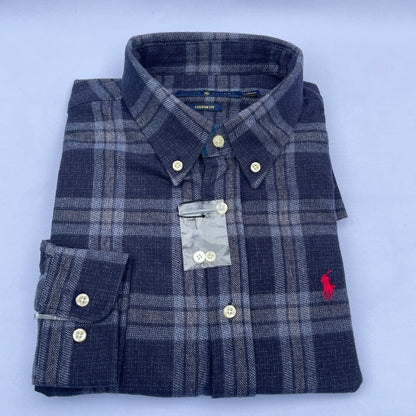 Men's Custom Fit Oxford Long Sleeve -PRL 0118