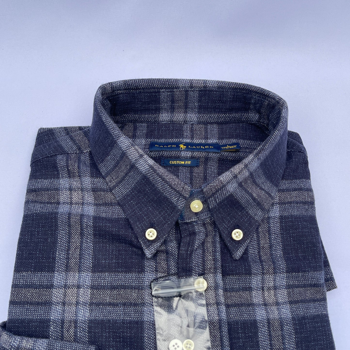 Men's Custom Fit Oxford Long Sleeve -PRL 0118