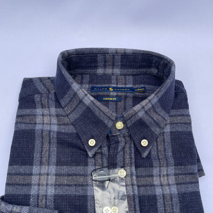 Men's Custom Fit Oxford Long Sleeve -PRL 0118