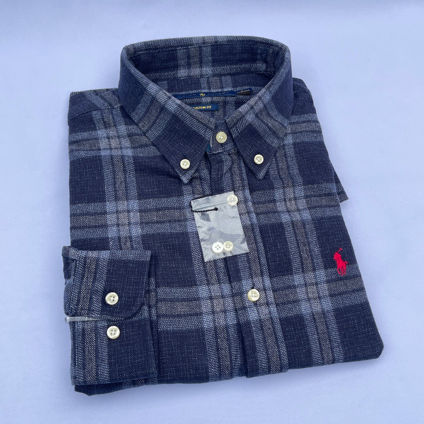 Men's Custom Fit Oxford Long Sleeve -PRL 0118