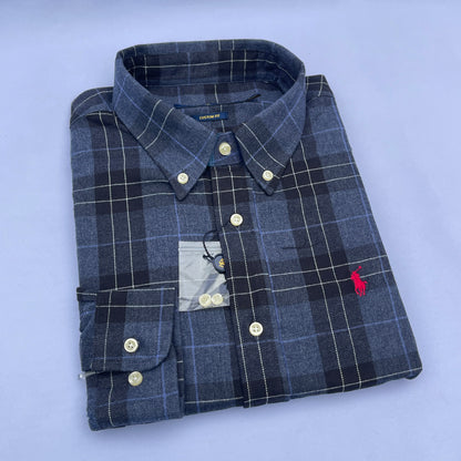 Men's Custom Fit Oxford Long Sleeve -PRL 0109