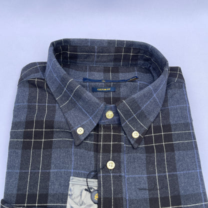 Men's Custom Fit Oxford Long Sleeve -PRL 0109