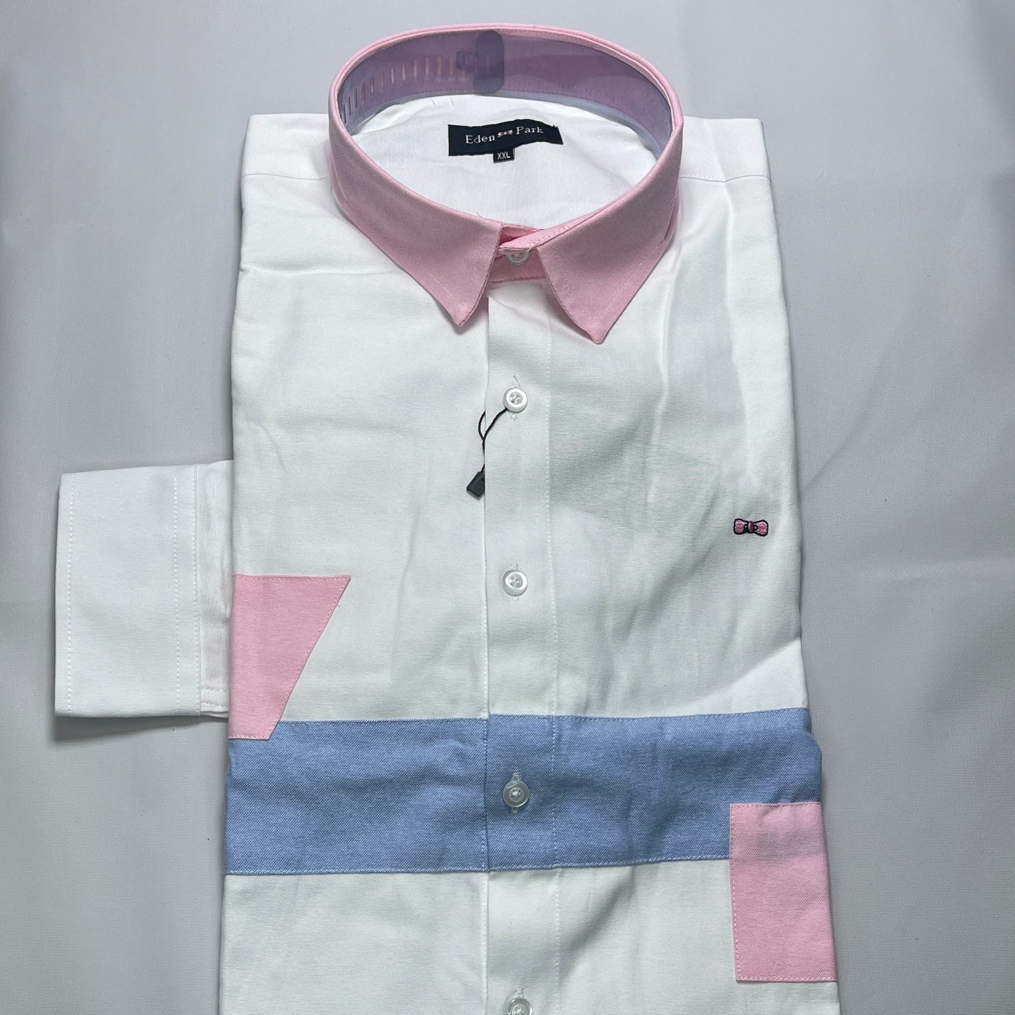 Eden Park White Classic Oxford Long Sleeve