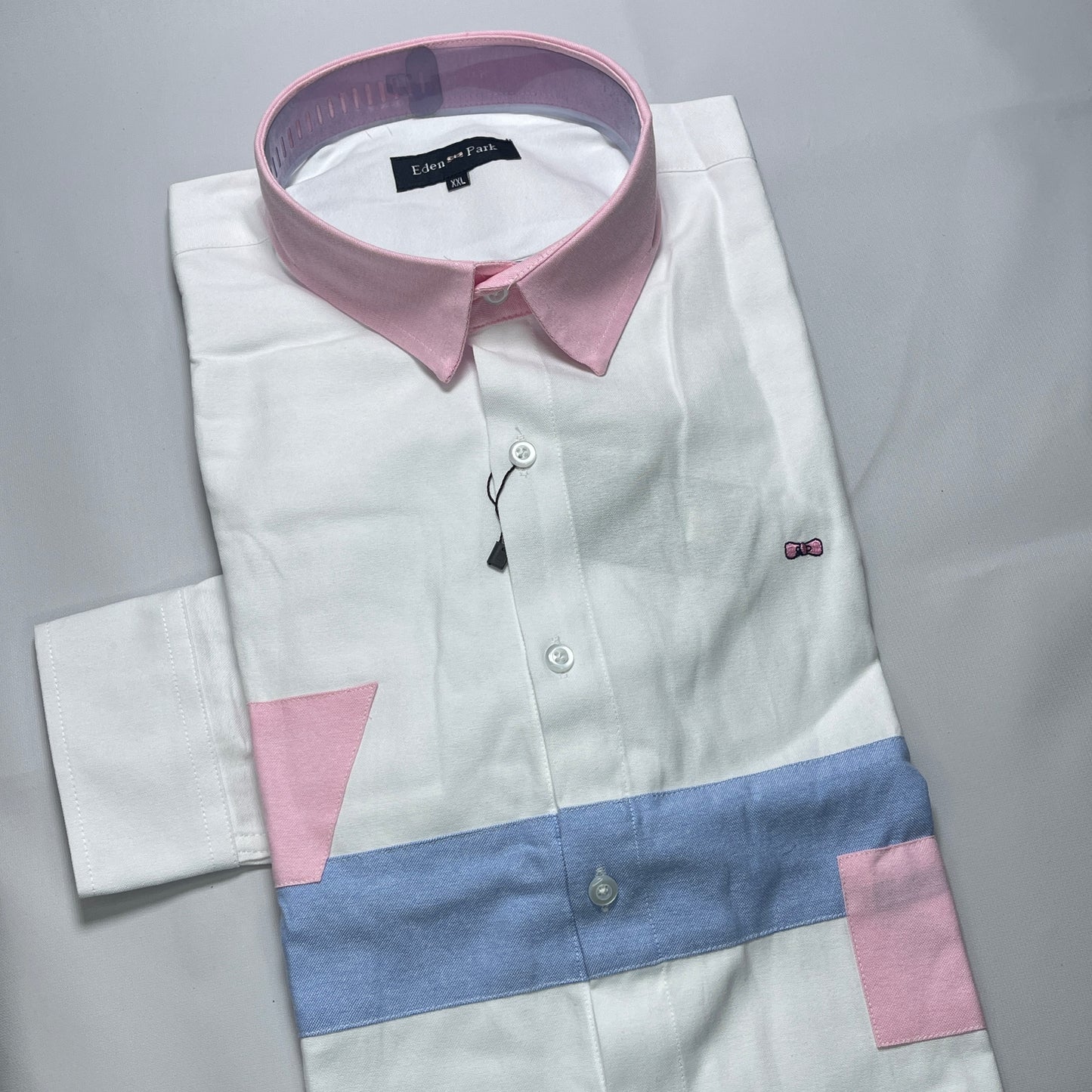 Eden Park White Classic Oxford Long Sleeve