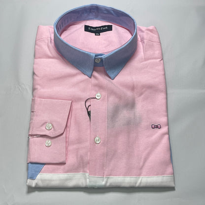 Eden Park Pink Classic Oxford Long Sleeve