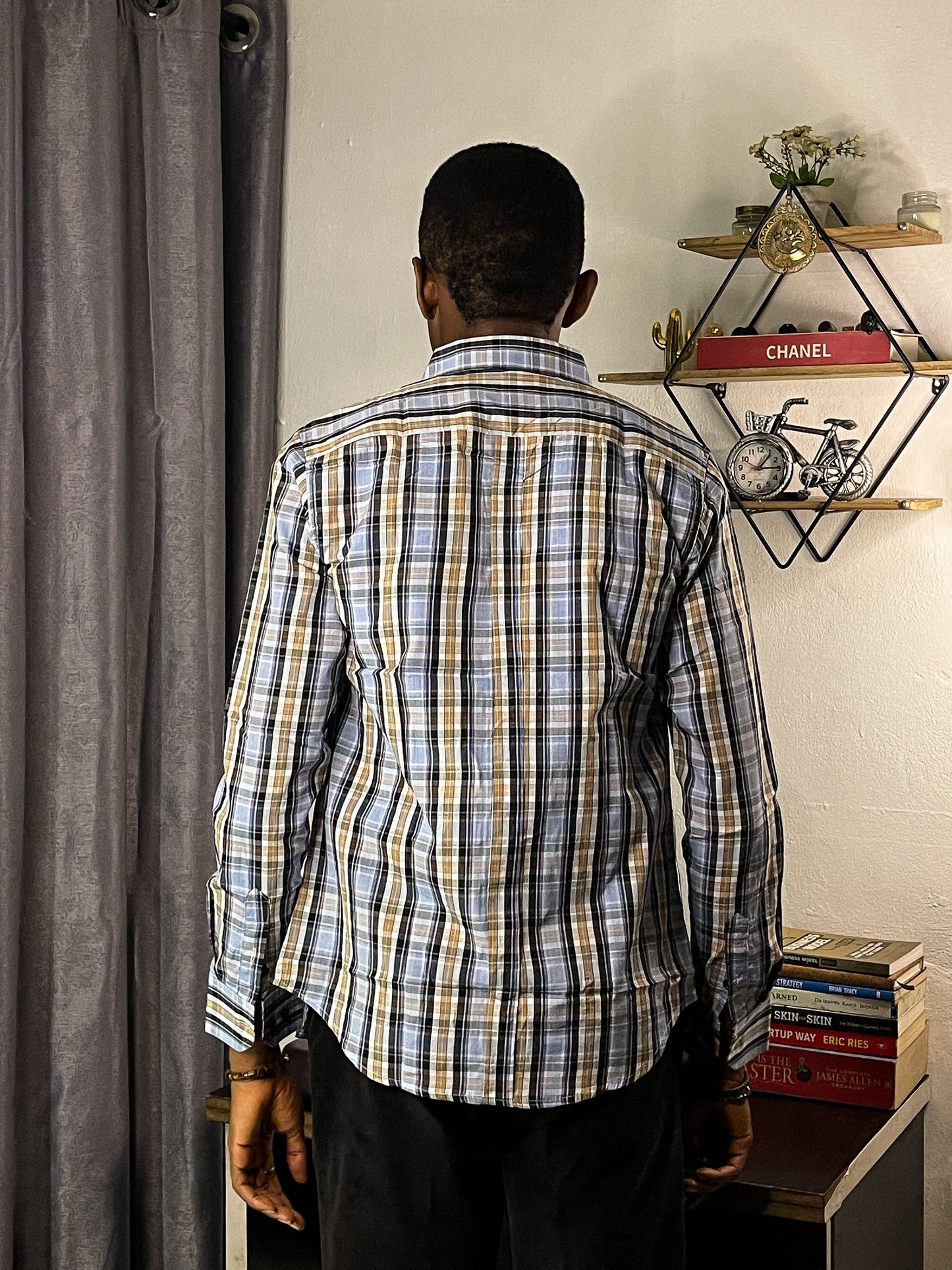 Men's Custom Slim Fit Oxford  Long Sleeves -THL 231