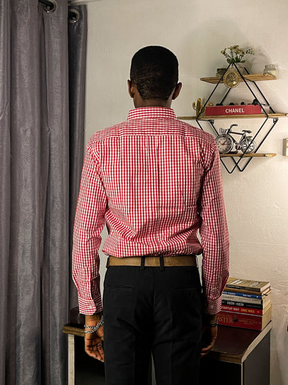 Men's Custom Slim Fit Oxford Long Sleeve -THL 205