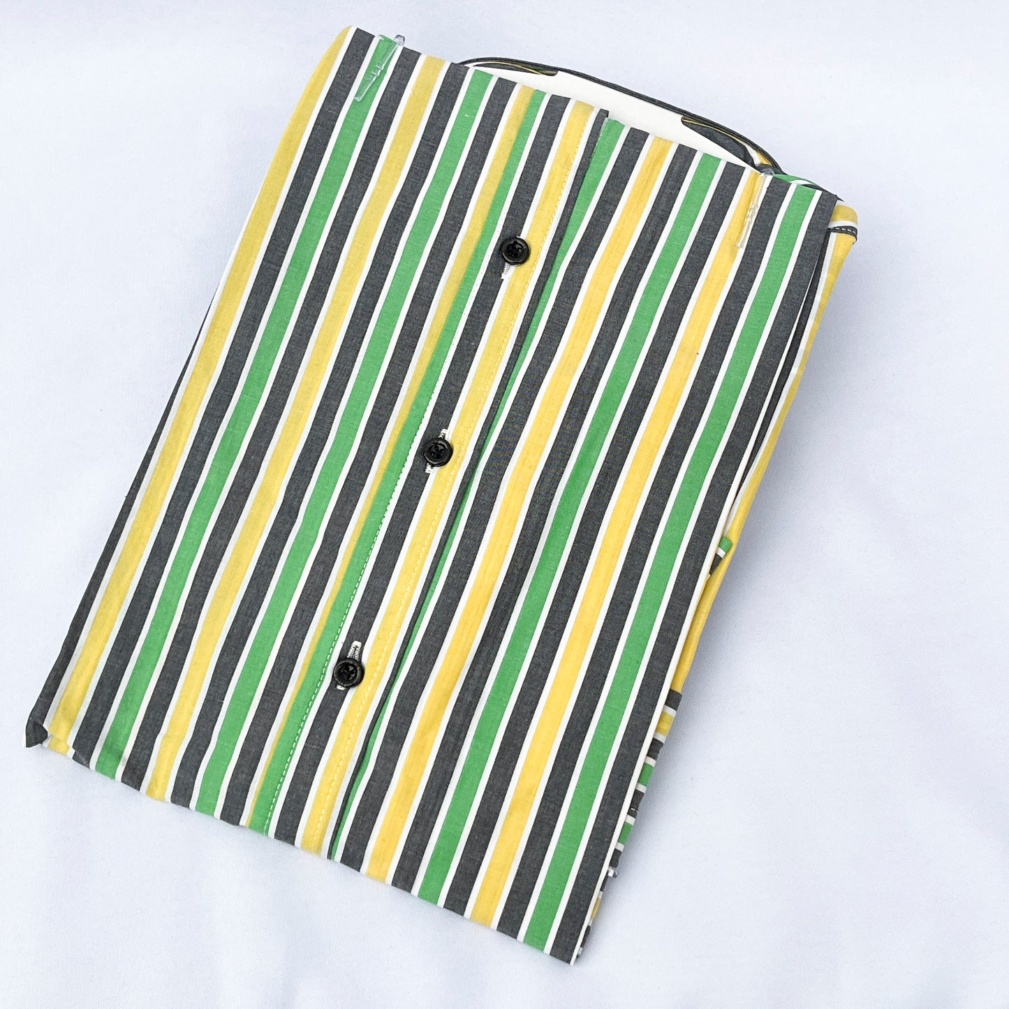 Men's Custom Slim Fit Oxford Striped Long Sleeves -THL 247