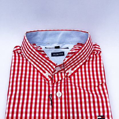 Men's Custom Slim Fit Oxford Long Sleeve -THL 205